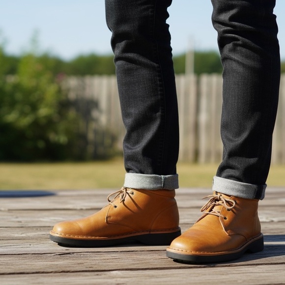 PIKOLINOS Men’s Chukka Boots Tan 40/6.5-7 main image 12